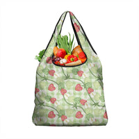Anthurium Pikake Ti Leaf Palaka Grocery Bag Green Version LT01 1-pack One Size Green - Polynesian Pride