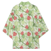 Anthurium Pikake Ti Leaf Palaka Kimono Green Version LT01 - Polynesian Pride