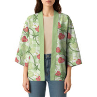 Anthurium Pikake Ti Leaf Palaka Kimono Green Version LT01 - Polynesian Pride