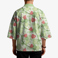 Anthurium Pikake Ti Leaf Palaka Kimono Green Version LT01 - Polynesian Pride