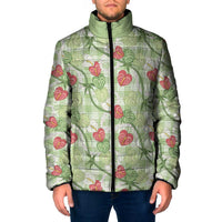 Anthurium Pikake Ti Leaf Palaka Padded Jacket Green Version