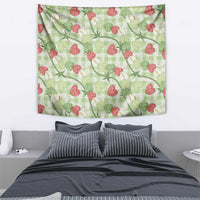 Anthurium Pikake Ti Leaf Palaka Tapestry Green Version