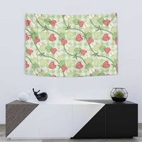 Anthurium Pikake Ti Leaf Palaka Tapestry Green Version