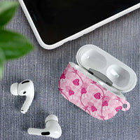Anthurium Pikake Ti Leaf Palaka AirPods Case Pink Version