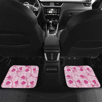 Anthurium Pikake Ti Leaf Palaka Car Mats Pink Version