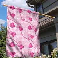 Anthurium Pikake Ti Leaf Palaka Garden Flag Pink Version LT01 - Polynesian Pride