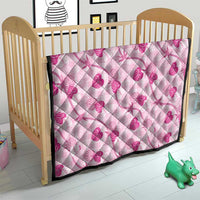 Anthurium Pikake Ti Leaf Palaka Quilt Pink Version