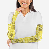 Anthurium Pikake Ti Leaf Palaka Arm Sleeves Yellow Version