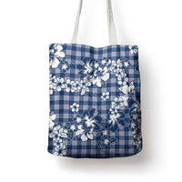Hibiscus Pakala Cobalt Blue Royal Tote Bag Tropical Floral Stylized LT01 - Polynesian Pride