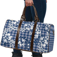 Hibiscus Pakala Cobalt Blue Royal Travel Bag Tropical Floral Stylized LT01 - Polynesian Pride