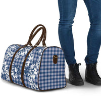 Hibiscus Pakala Cobalt Blue Royal Travel Bag Tropical Floral Stylized LT01 - Polynesian Pride