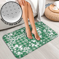 Hibiscus Pakala Emerald Green Bathroom Set Tropical Floral Stylized LT01 - Polynesian Pride