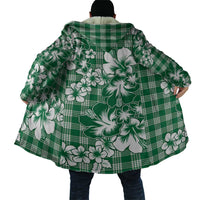 Hibiscus Pakala Emerald Green Cloak Tropical Floral Stylized LT01 - Polynesian Pride