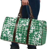 Hibiscus Pakala Emerald Green Travel Bag Tropical Floral Stylized LT01 - Polynesian Pride