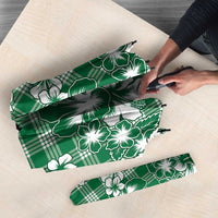 Hibiscus Pakala Emerald Green Umbrella Tropical Floral Stylized LT01 - Polynesian Pride