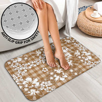 Hibiscus Pakala Bronze Brown Bathroom Set Tropical Floral Stylized LT01 - Polynesian Pride
