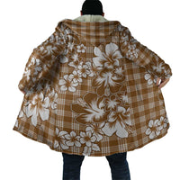 Hibiscus Pakala Bronze Brown Cloak Tropical Floral Stylized LT01 - Polynesian Pride