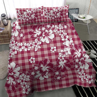 Hibiscus Pakala Royal Magenta Bedding Set Tropical Floral Stylized LT01 - Polynesian Pride