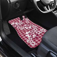 Hibiscus Pakala Royal Magenta Car Mats Tropical Floral Stylized - Polynesian Pride