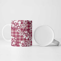 Hibiscus Pakala Royal Magenta Ceramic Mug Tropical Floral Stylized LT01 - Polynesian Pride
