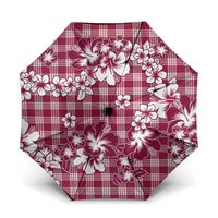 Hibiscus Pakala Royal Magenta Umbrella Tropical Floral Stylized LT01 One Size Folded 11.42 inch Opened Diameter 37.4 inch Magenta - Polynesian Pride