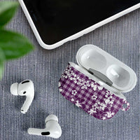 Hibiscus Pakala Sweetie Purple AirPods Case Tropical Floral Stylized - Polynesian Pride