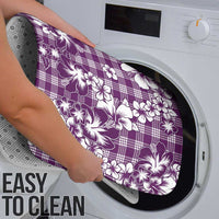 Hibiscus Pakala Sweetie Purple Bathroom Set Tropical Floral Stylized LT01 - Polynesian Pride