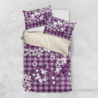 Hibiscus Pakala Sweetie Purple Bedding Set Tropical Floral Stylized - Polynesian Pride
