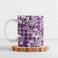 Hibiscus Pakala Sweetie Purple Ceramic Mug Tropical Floral Stylized LT01 Purple - Polynesian Pride