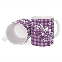 Hibiscus Pakala Sweetie Purple Ceramic Mug Tropical Floral Stylized LT01 - Polynesian Pride