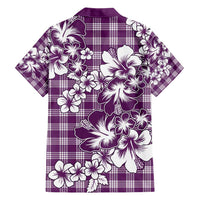 Hibiscus Pakala Sweetie Purple Hawaiian Shirt Tropical Floral Stylized - Polynesian Pride