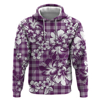 Hibiscus Pakala Sweetie Purple Hoodie Tropical Floral Stylized - Polynesian Pride