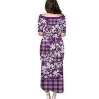 Hibiscus Pakala Sweetie Purple Puletasi Tropical Floral Stylized - Polynesian Pride