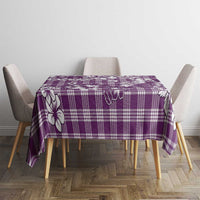 Hibiscus Pakala Sweetie Purple Tablecloth Tropical Floral Stylized - Polynesian Pride