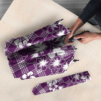 Hibiscus Pakala Sweetie Purple Umbrella Tropical Floral Stylized - Polynesian Pride