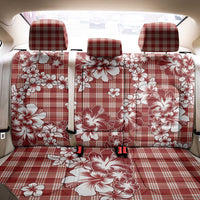 Hibiscus Pakala Fantasy Red Back Car Seat Cover Tropical Floral Stylized - Polynesian Pride