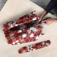 Hibiscus Pakala Fantasy Red Umbrella Tropical Floral Stylized - Polynesian Pride