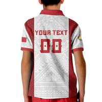 Tonga Rugby Custom Kid Polo Shirt Tonga Sea Eagles Go Champions