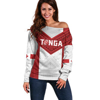 Tonga Rugby Custom Off Shoulder Sweater Tonga Sea Eagles Go Champions
