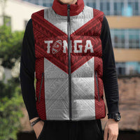Tonga Rugby Custom Sleeveless Puffer Jacket Tonga Sea Eagles Go Champions