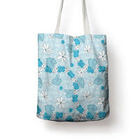 Hawaii Anthurium Tiare Pikake Lei Tote Bag UliUli Lauhala Art Pattern LT01 - Polynesian Pride