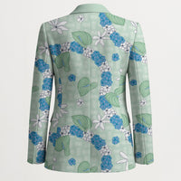 Hawaii Anthurium Tiare Pikake Lei Blazer Omaomao Lauhala Art Pattern LT01 - Polynesian Pride
