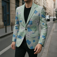 Hawaii Anthurium Tiare Pikake Lei Blazer Omaomao Lauhala Art Pattern LT01 - Polynesian Pride