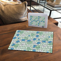 Hawaii Anthurium Tiare Pikake Lei Puzzle Omaomao Lauhala Art Pattern LT01 - Polynesian Pride