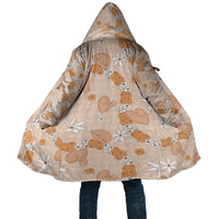 Hawaii Anthurium Tiare Pikake Lei Cloak Alani Lauhala Art Pattern LT01 Unisex Orange - Polynesian Pride