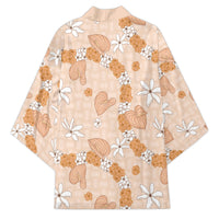 Hawaii Anthurium Tiare Pikake Lei Kimono Alani Lauhala Art Pattern LT01 - Polynesian Pride