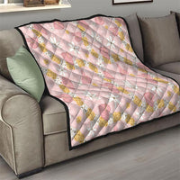 Hawaii Anthurium Tiare Pikake Lei Quilt Akala Lauhala Art Pattern