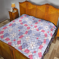 Hawaii Anthurium Tiare Pikake Lei Quilt Poni Lauhala Art Pattern