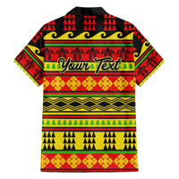 Custom Hawaii Christmas Hawaiian Shirt Hawaiian Quilt Pattern Reggae Version LT01 - Polynesian Pride