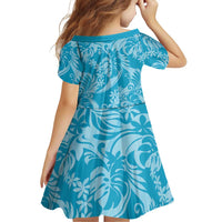 Tahiti Ninamu Tiare Floral Family Matching Puletasi and Hawaiian Shirt Monstera Palm Tropical Leaves - Polynesian Pride
